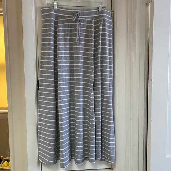 Talbots Dresses & Skirts - Gray Striped Skirt